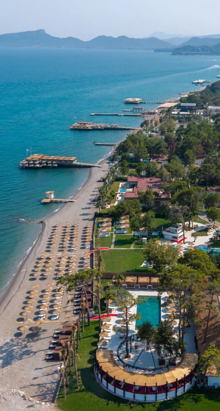 Mediterranean coastline around FashionTV Luxe Resort