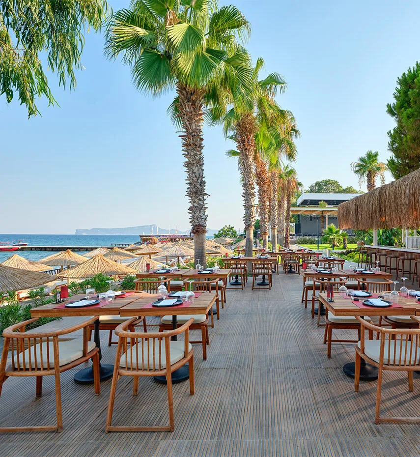 Dining setting at FashionTV Luxe Resort