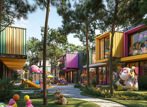 Bambini Land Kids' Club outdoor area